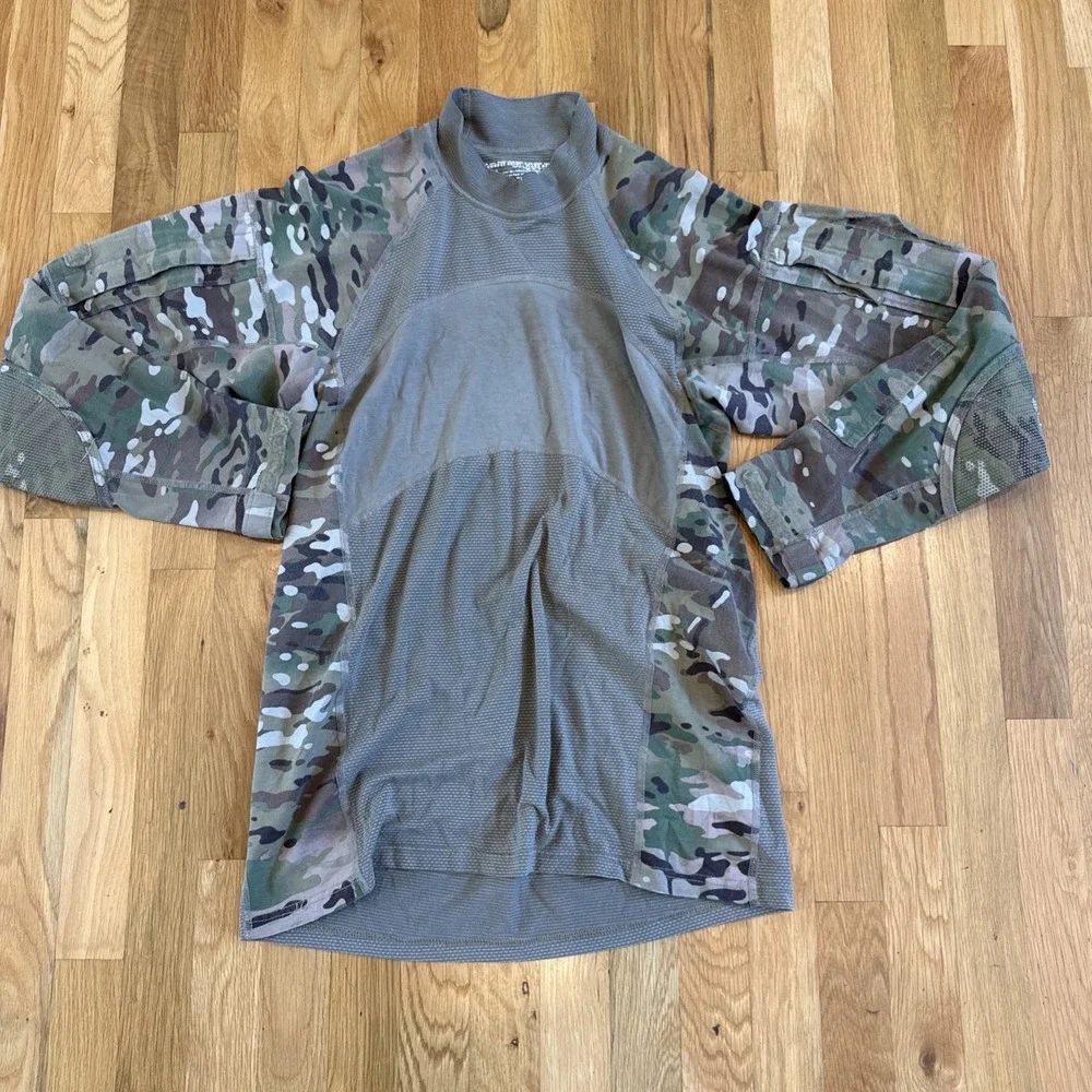 US Army Combat Shirt ACS OCP Multicam Flame Resistant FR Large Made USA